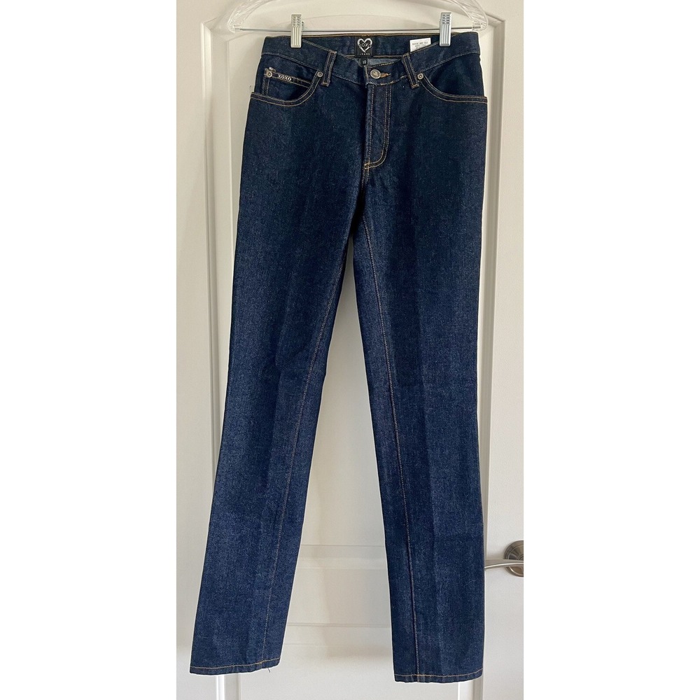 XOXO (NWT) Women's Dark Blue 100% Cotton Pocketed Jeans-Size 1 or Size 2